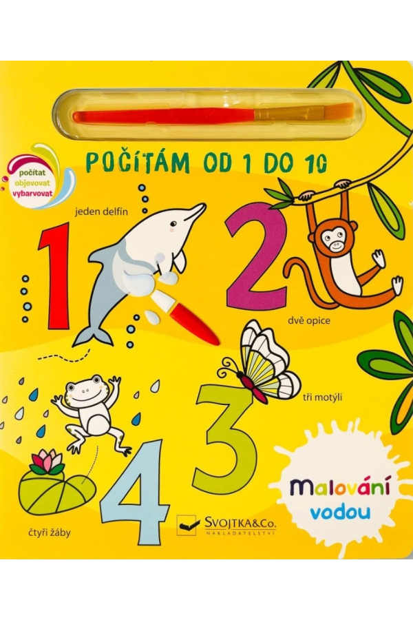 Levně Malování vodou Počítám od 1 do 10