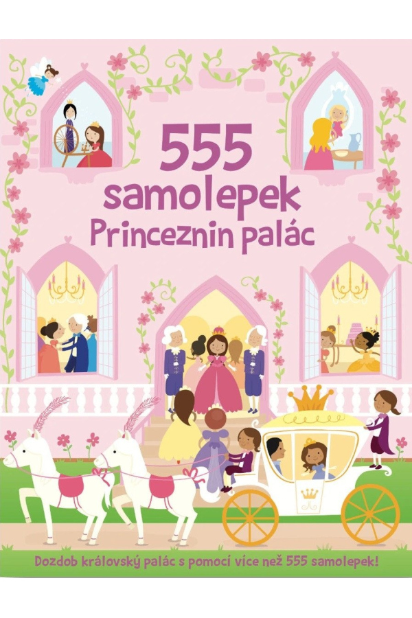 Levně 555 samolepek Princeznin palác