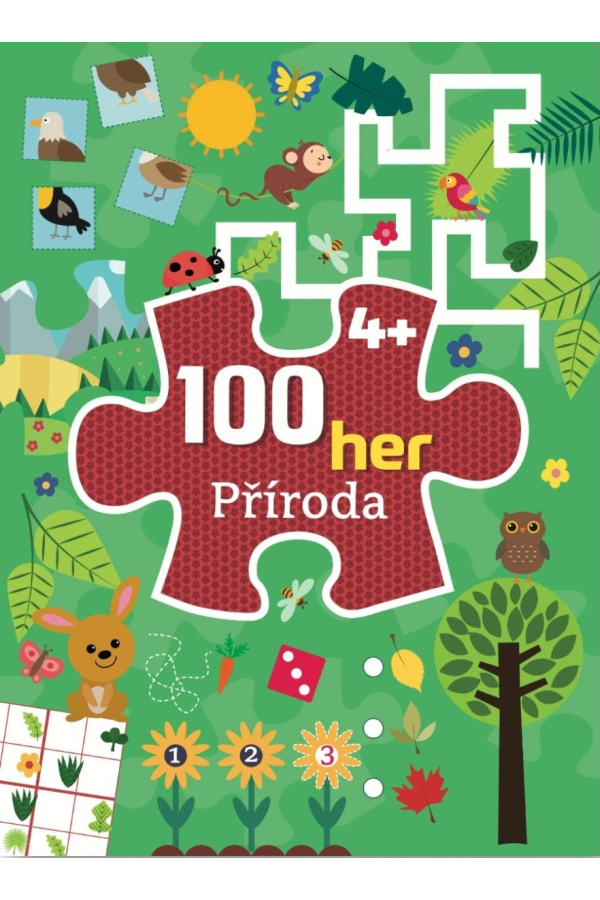 Levně 100 her Příroda 4+
