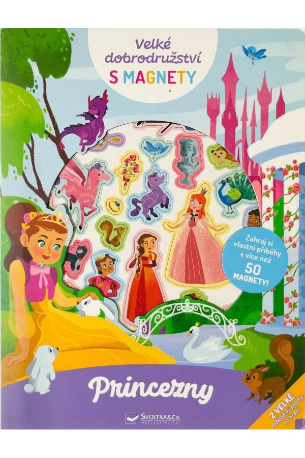 Levně Velké dobrodružství s magnety Princezny