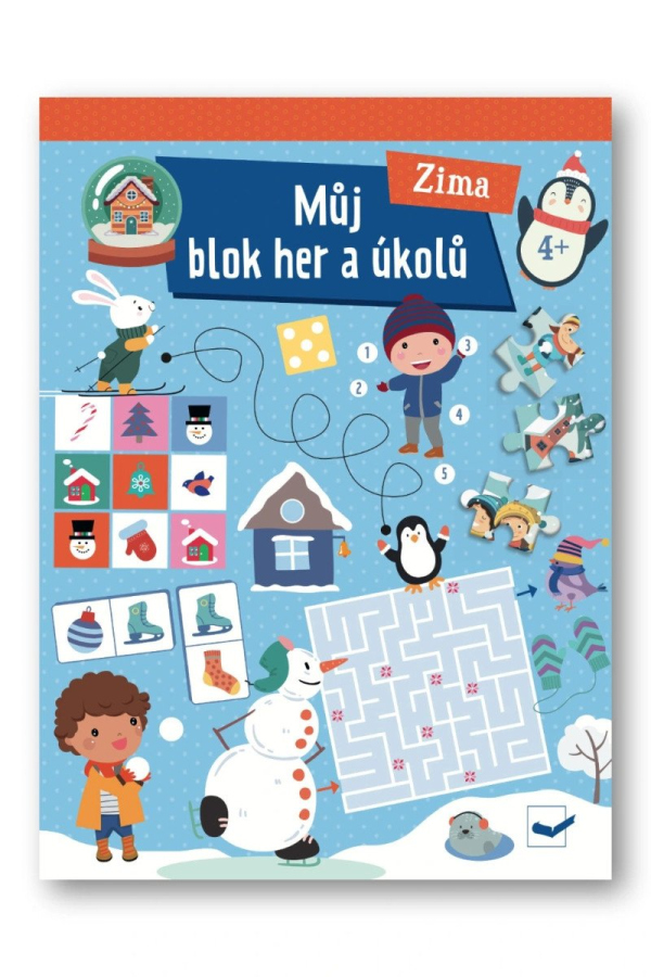 Levně Můj blok her a úkolů Zima 4+