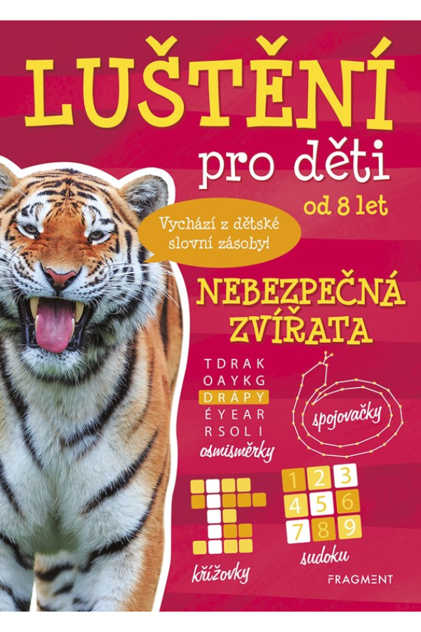 Levně Luštění pro děti - Nebezpečná zvířata