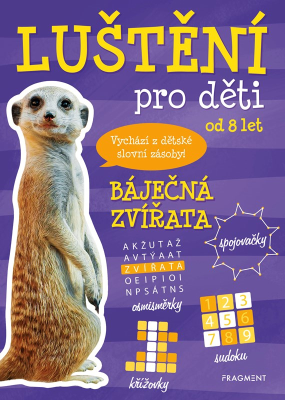 Levně Luštění pro děti - Báječná zvířata