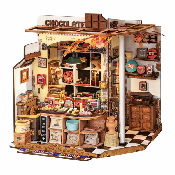 Levně RoboTime Miniatura domečku Henryho čokoládovna