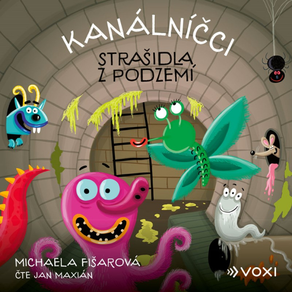 Levně Kanálníčci: Strašidla z podzemí (audiokniha)