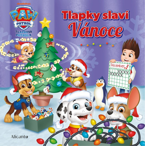 Levně Tlapková patrola - Tlapky slaví Vánoce