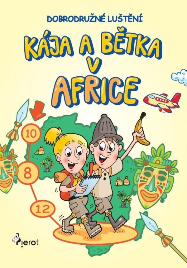 Levně Kája a Bětka v Africe - Dobrodružné luštění