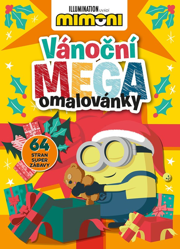Levně Mimoni - Vánoční mega omalovánky