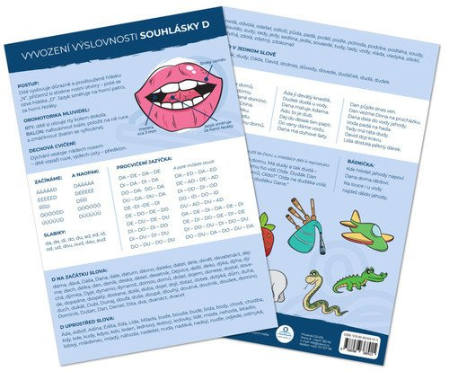 Logopedická karta - Hláska D