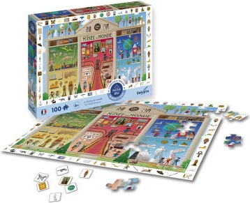 Levně Sentosphere Puzzle - světové muzeum