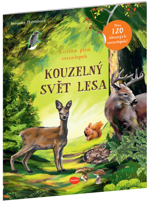 Levně KOUZELNÝ SVĚT LESA – Kniha samolepek