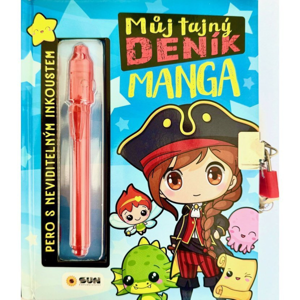 Levně Můj tajný deník na klíček Manga
