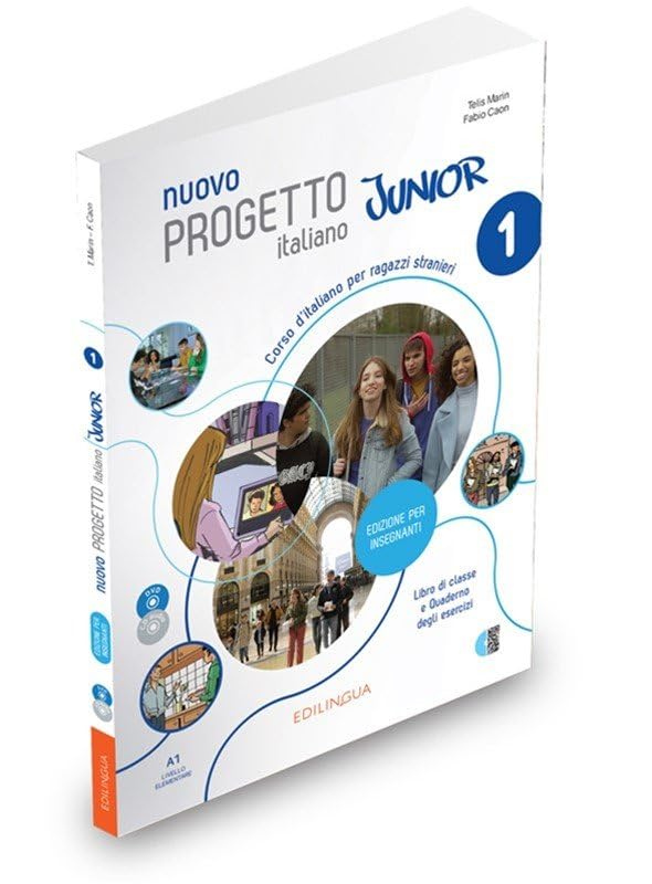 Nuovo Progetto italiano Junior 1 Edizione per insegnanti (+ CD + DVD Video)