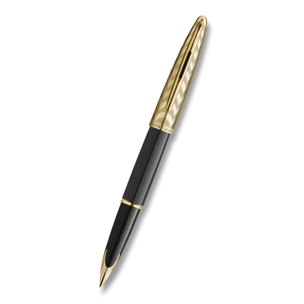 Levně Plnicí pero Waterman Caréne 25 SE DLX Black GT - hrot F