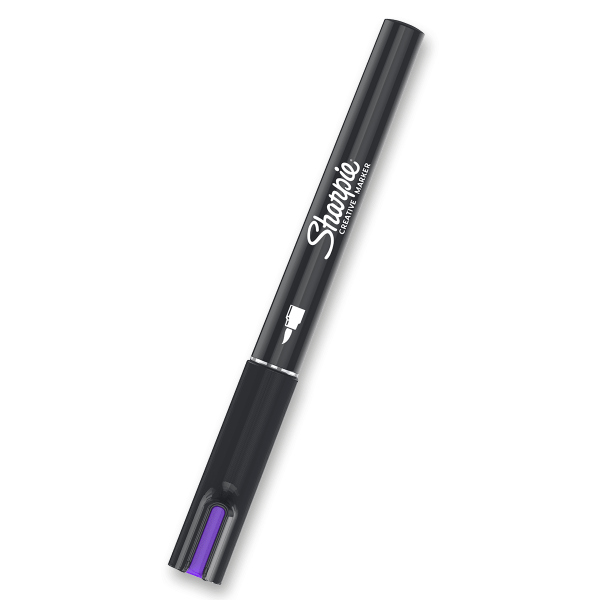 Levně Akrylový popisovač Sharpie Acrylic Marker Brush - fialový