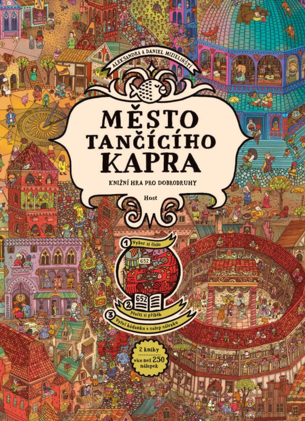 Levně Město Tančícího kapra - Knižní hra pro dobrodruhy