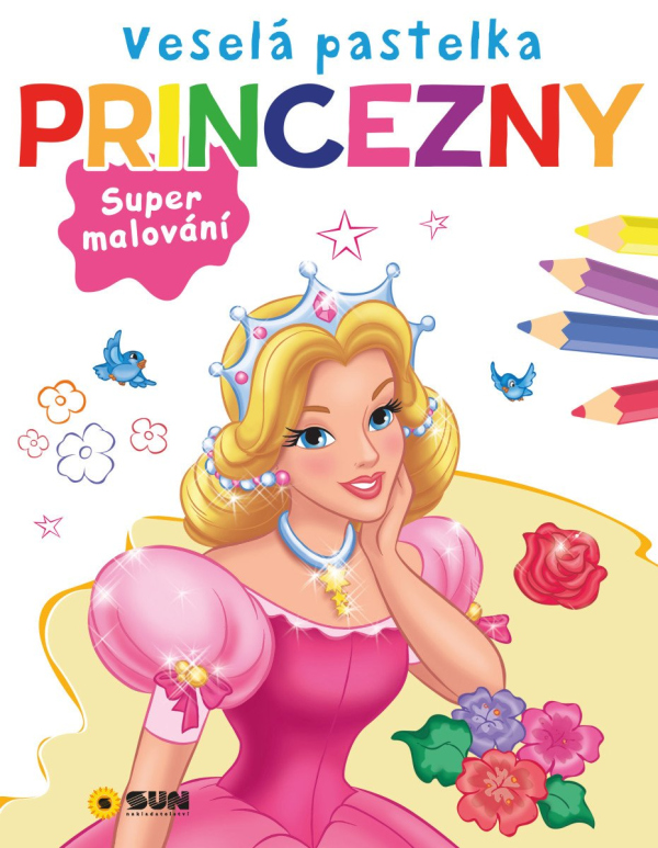 Levně Veselá pastelka Princezny