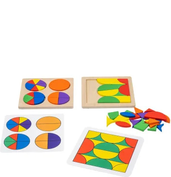 Toys for life - Barevná mozaika s předlohami Montessori