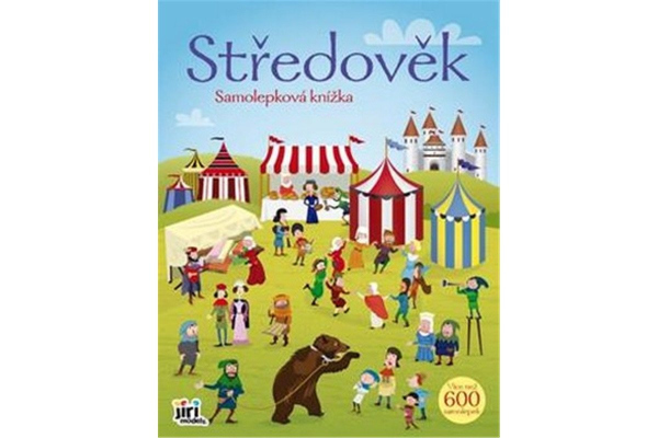 Levně Samolepková knížka Středověk