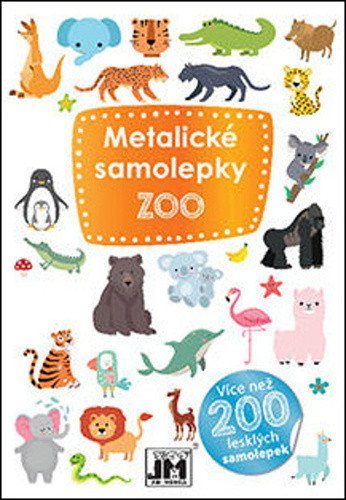 Levně Metalické samolepky ZOO