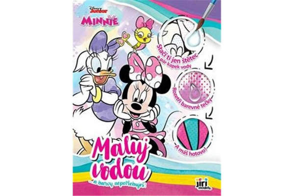 Levně Minnie - Vodové omalovánky A4