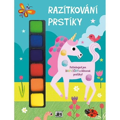 Levně Jednorožec - Razítkování prstíky