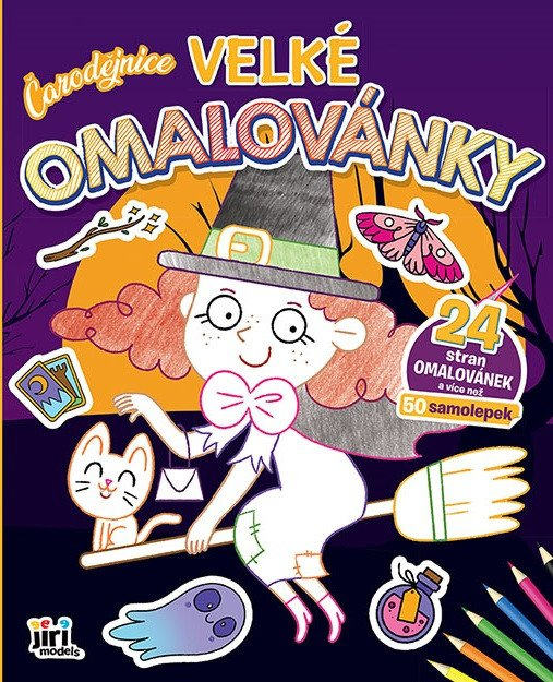 Levně Čarodějnice - Velké omalovánky