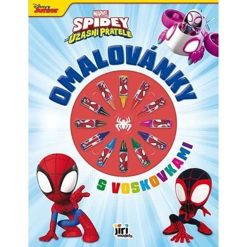 Levně Spidey - Omalovánky s voskovkami