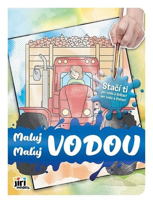 Levně Traktory - Maluj vodou
