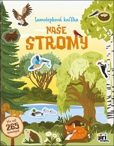 Levně Samolepková knížka Naše stromy