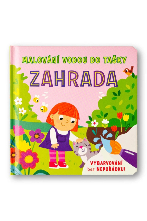 Levně Malování vodou do tašky Zahrada