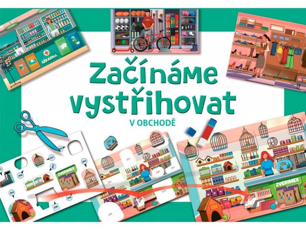 Začínáme vystřihovat - V obchodě