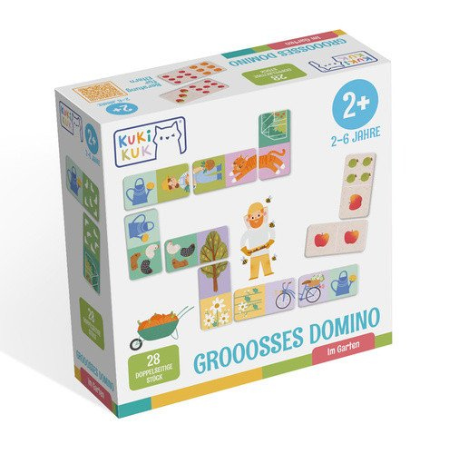 Kukikuk Grooosses Domino Im Garten