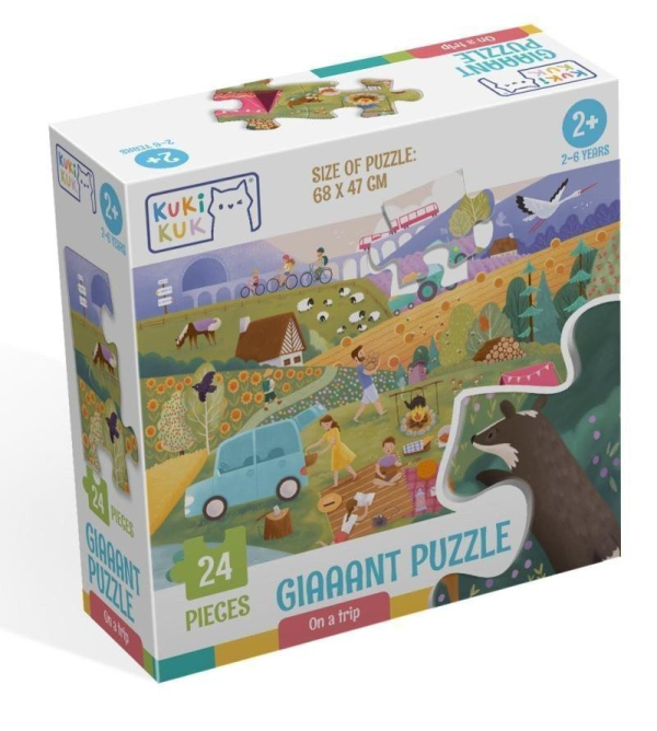 KukiKuk Giaaant Puzzle On a Trip