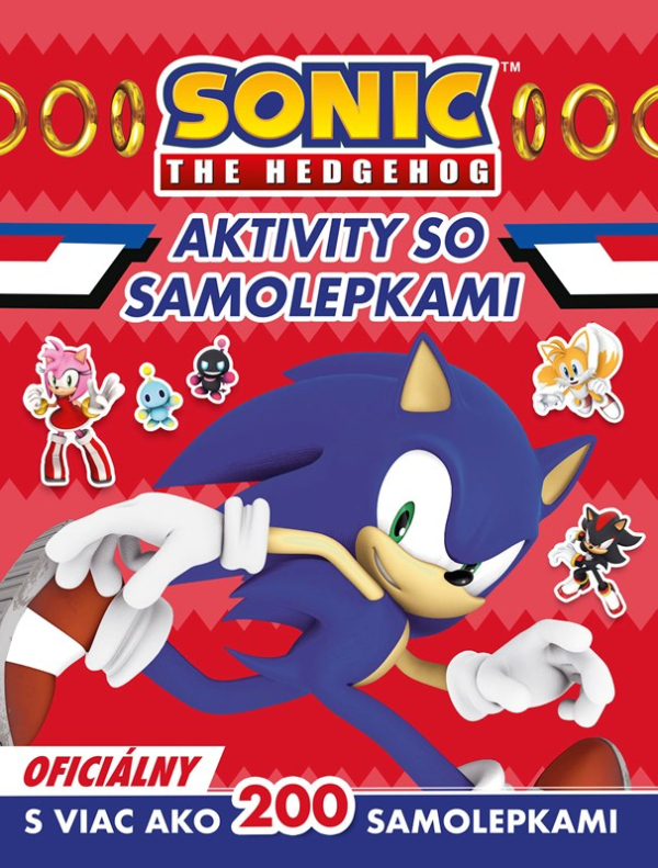 Levně Ježko Sonic - Aktivity so samolepkami