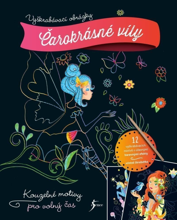 Levně Vyškrabávací obrázky: Čarokrásné víly