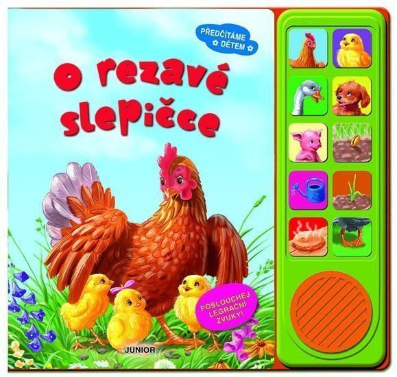 Levně O rezavé slepičce - Poslouchej legrační zvuky!