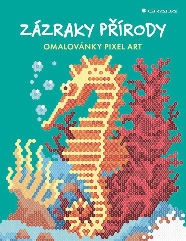 Levně Omalovánky Pixel Art Zázraky přírody