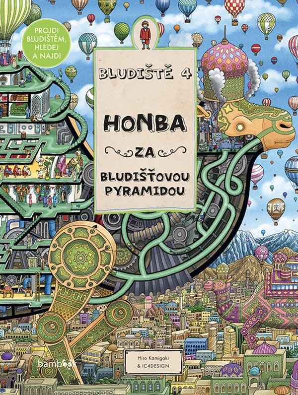 Levně Bludiště 4 - Honba za bludišťovou pyramidou