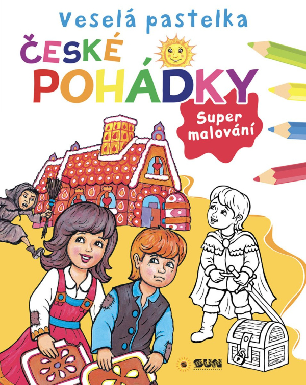 Levně Veselá pastelka České pohádky - Supermalování