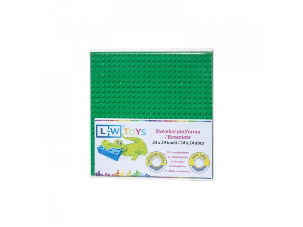 Levně L-W Toys Základová deska 24x24 zelená