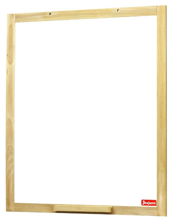 Levně Jeujura Dřevěná nástěnná magnetická tabule 54x66 cm