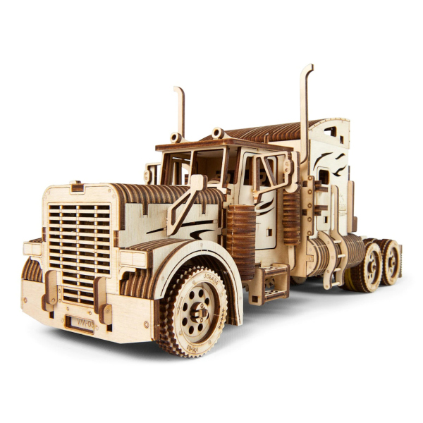 Levně Ugears 3D dřevěné mechanické puzzle VM-03 Tahač Heavy Boy