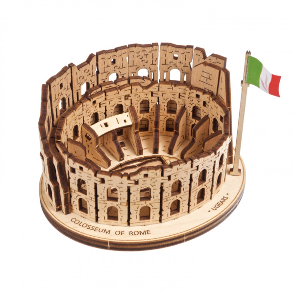 Levně Ugears 3D dřevěné mechanické puzzle Římské Koloseum