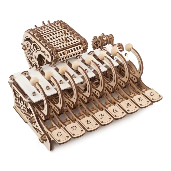 Levně Ugears 3D dřevěné mechanické puzzle Programovatelná celesta