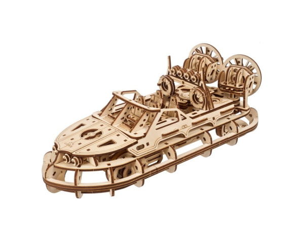 Levně Ugears 3D Dřevěné mechanické puzzle Záchranné vznášedlo
