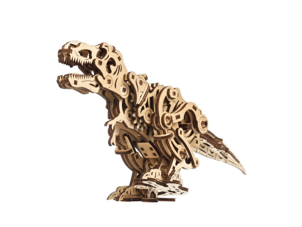 Levně Ugears 3D dřevěné mechanické puzzle Tyrannosaurus Rex