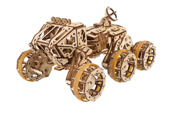Levně Ugears 3D dřevěné mechanické puzzle Mars Rover