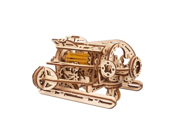 Levně Ugears 3D dřevěné mechanické puzzle Steampunková ponorka