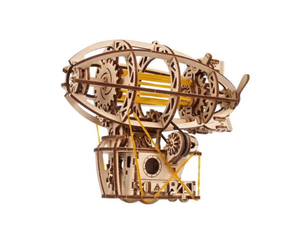 Levně Ugears 3D dřevěné mechanické puzzle STEAMPUNK AIRSHIP